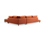 Atelier Del Sofa New Tulip With Pouf - Naranja